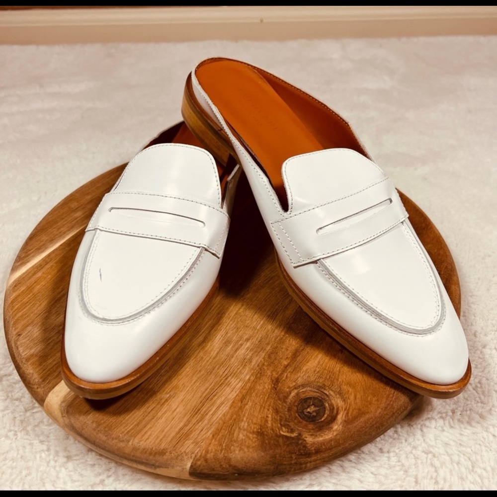 Everlane Mule Clogs White Size 9 NWOB